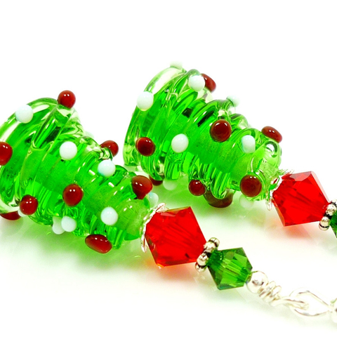 Christmas Tree Earrings